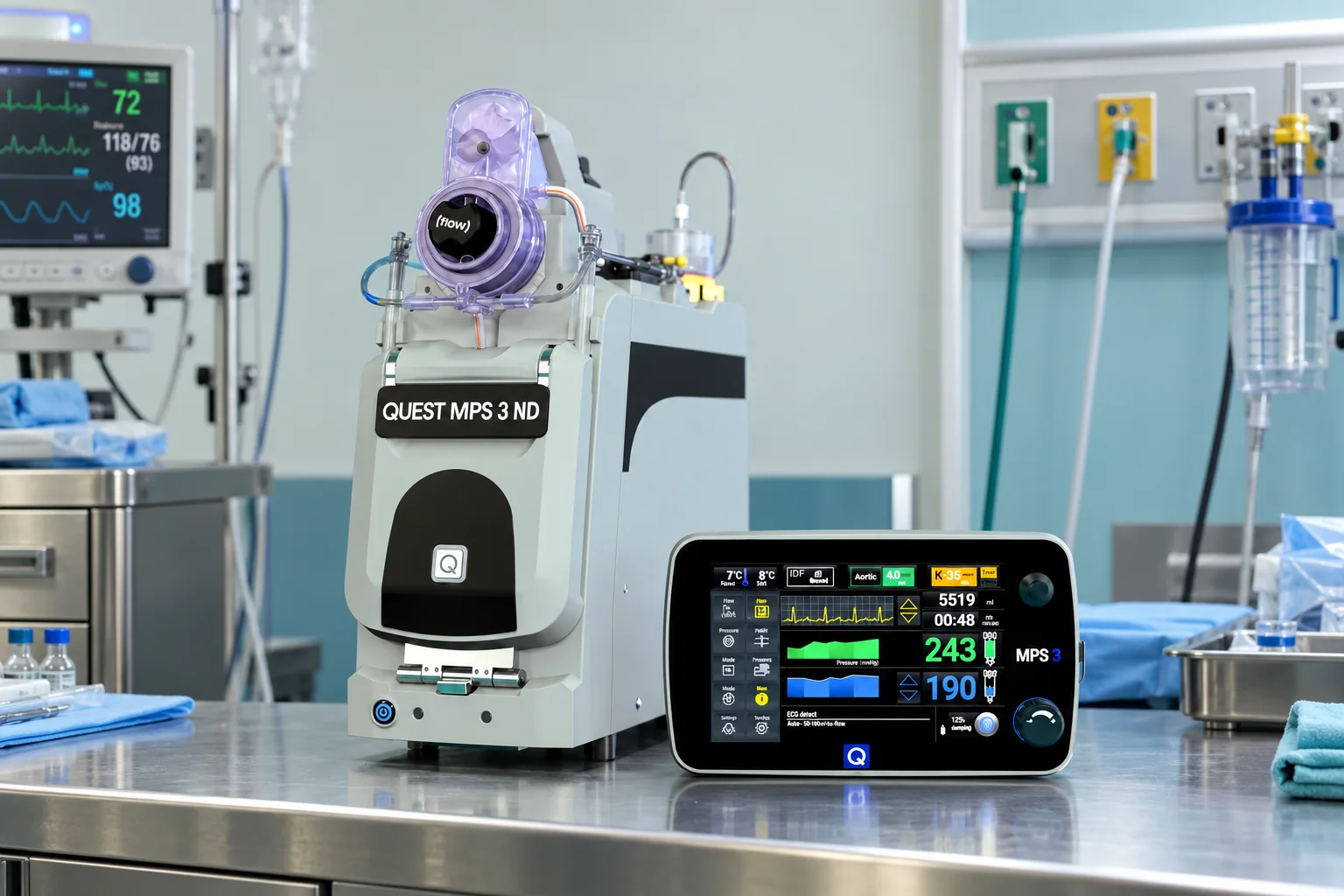 Quest Medical / Nordson Medical — MPS 3 myocardial protection