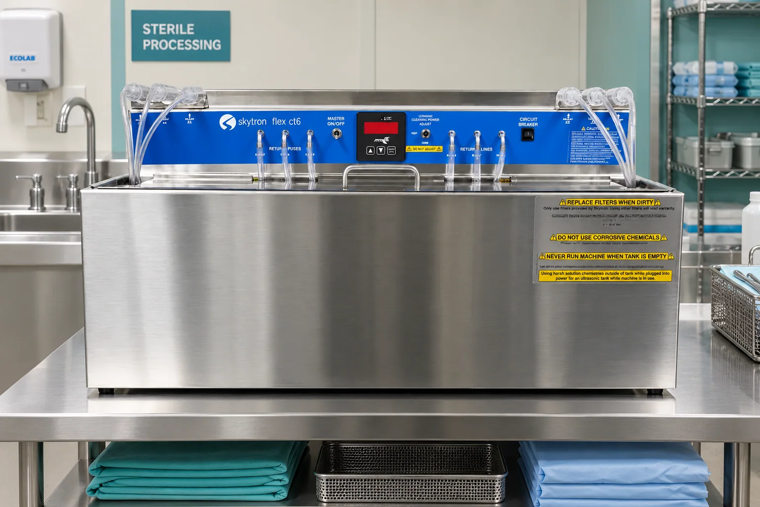 Skytron — Flex ultrasonic washer