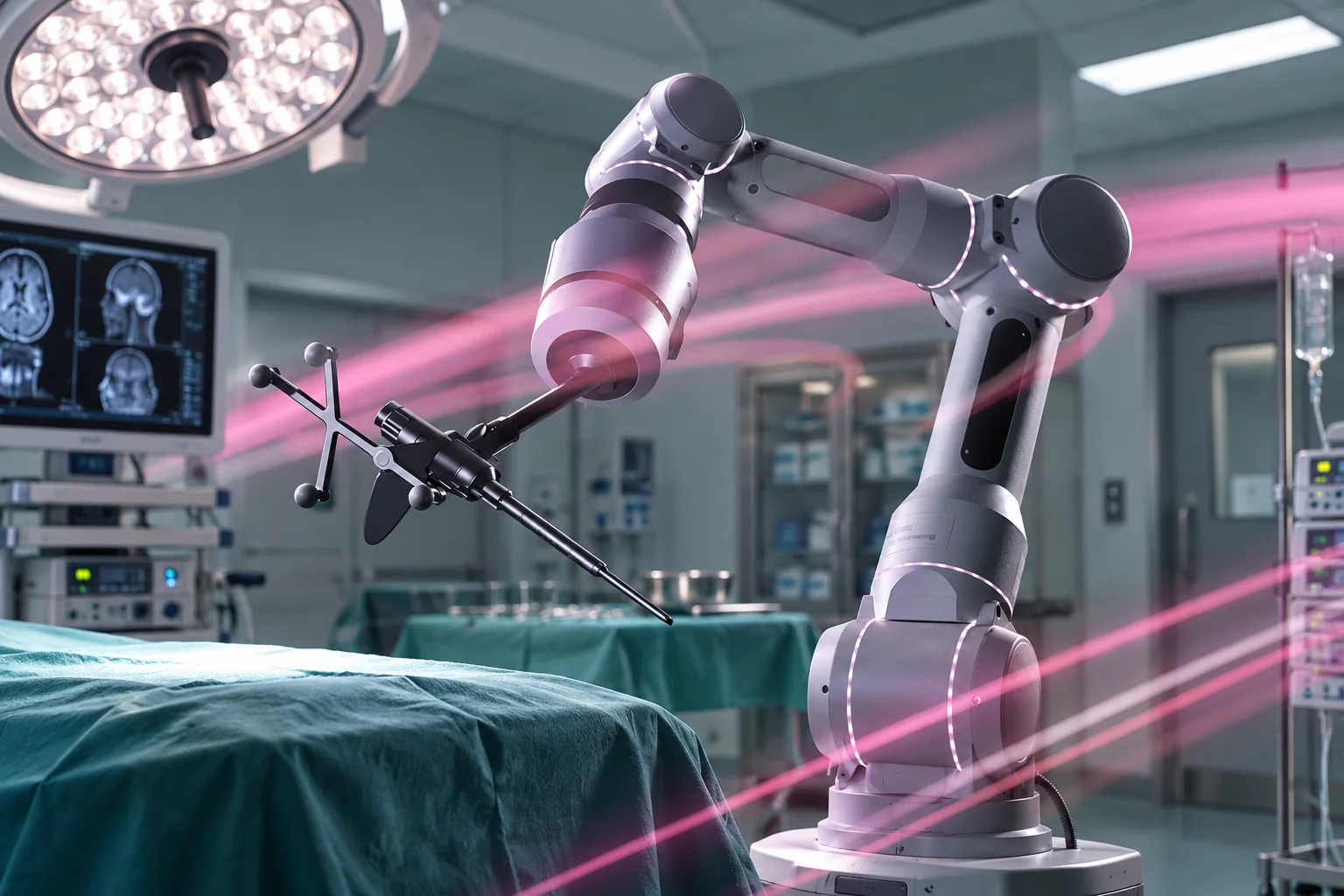Brainlab — Cirq robotic arm in surgery