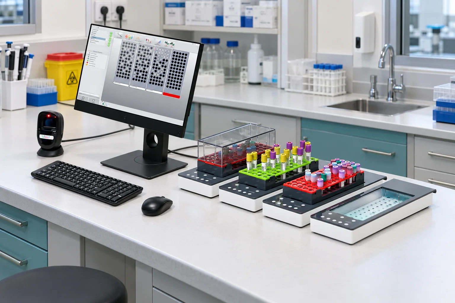 Abbott — Alinity laboratory installation