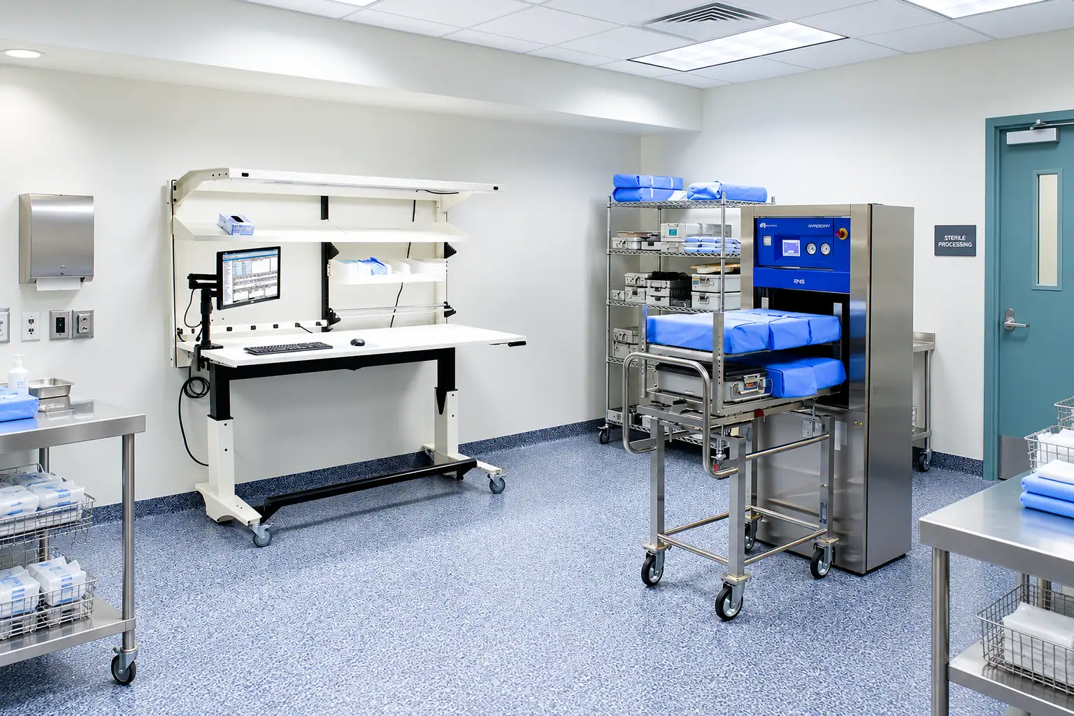 Skytron — Sterile processing workstation
