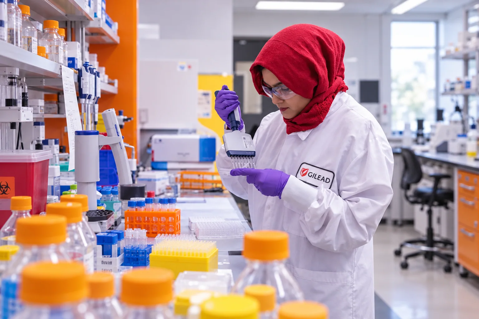 Gilead Sciences — Gilead laboratory research