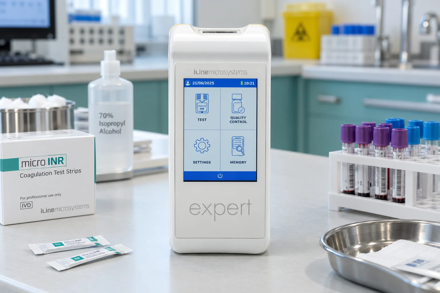 iLine Microsystems — microINR Expert system