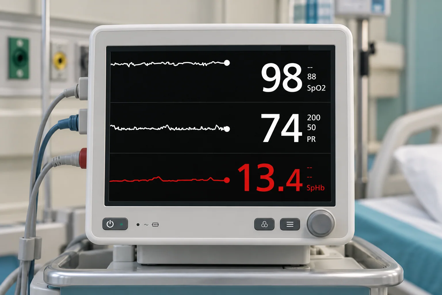 Masimo — Rad-97 monitoring display
