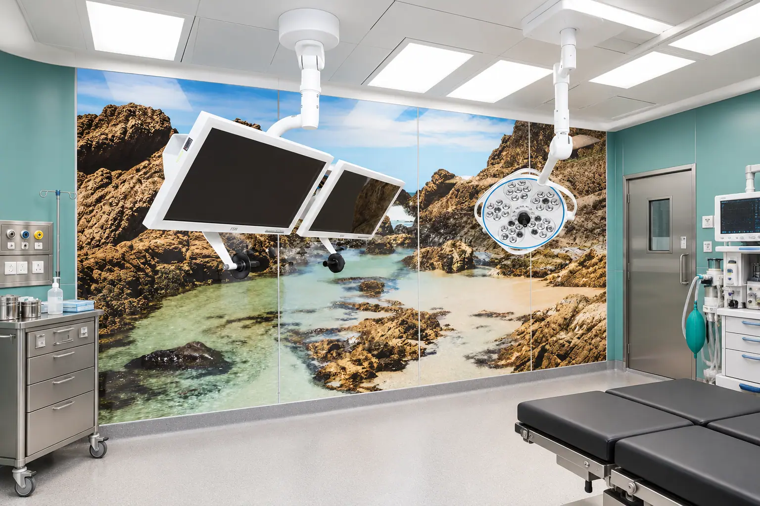 Skytron — EASE modular operating room walls